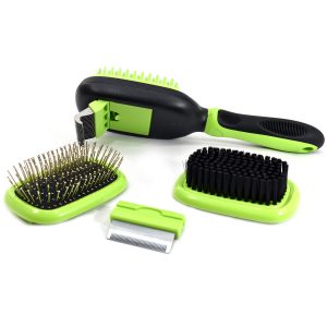Wooflix Dog Brush Grooming Kit