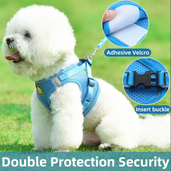 Wooflix Dog Harness for Small Dogs and Puppies - Suitable for Small Size Dogs, Cats & Puppies of up to 10 Kg